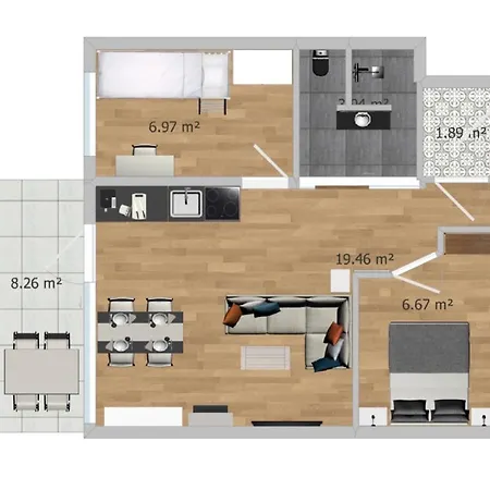 Apartment Zauberhaftes Stadthaus *