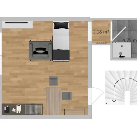 Zauberhaftes Stadthaus Apartmán Altötting